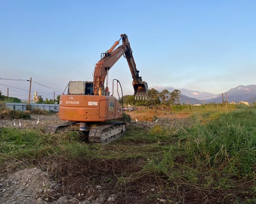 屏東怪手整地, 屏東挖土機整地, 屏東挖土機整地除草